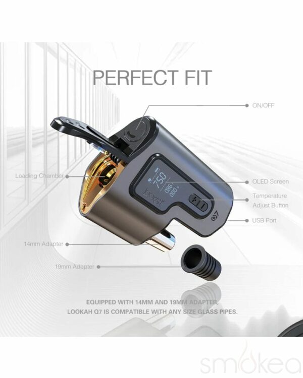 Shop Lookah Q7 E-Nail Dab Kit in australian